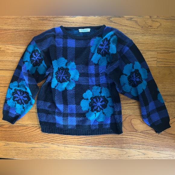 Vintage Elizabeth Lauren sweater size small - Picture 1 of 6